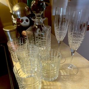 Tiffany & Co Vintage Crystal Plaid